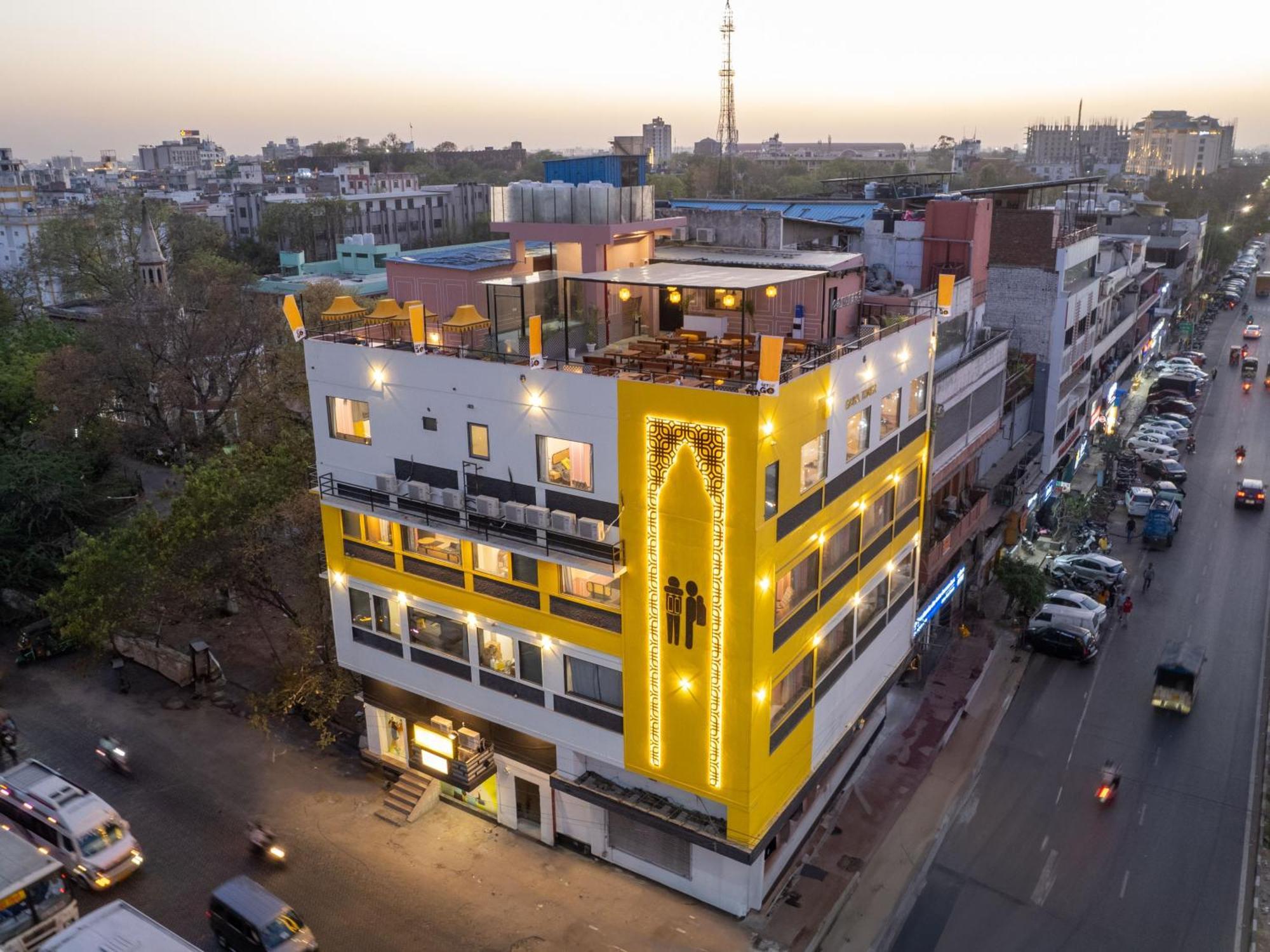 The Hosteller Jaipur, Mi Road Екстериор снимка