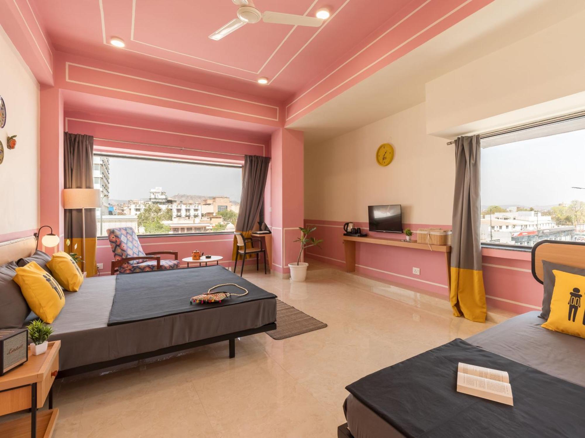The Hosteller Jaipur, Mi Road Екстериор снимка
