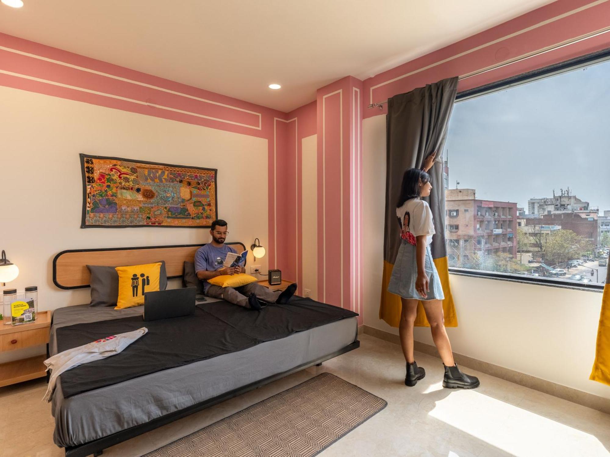 The Hosteller Jaipur, Mi Road Екстериор снимка