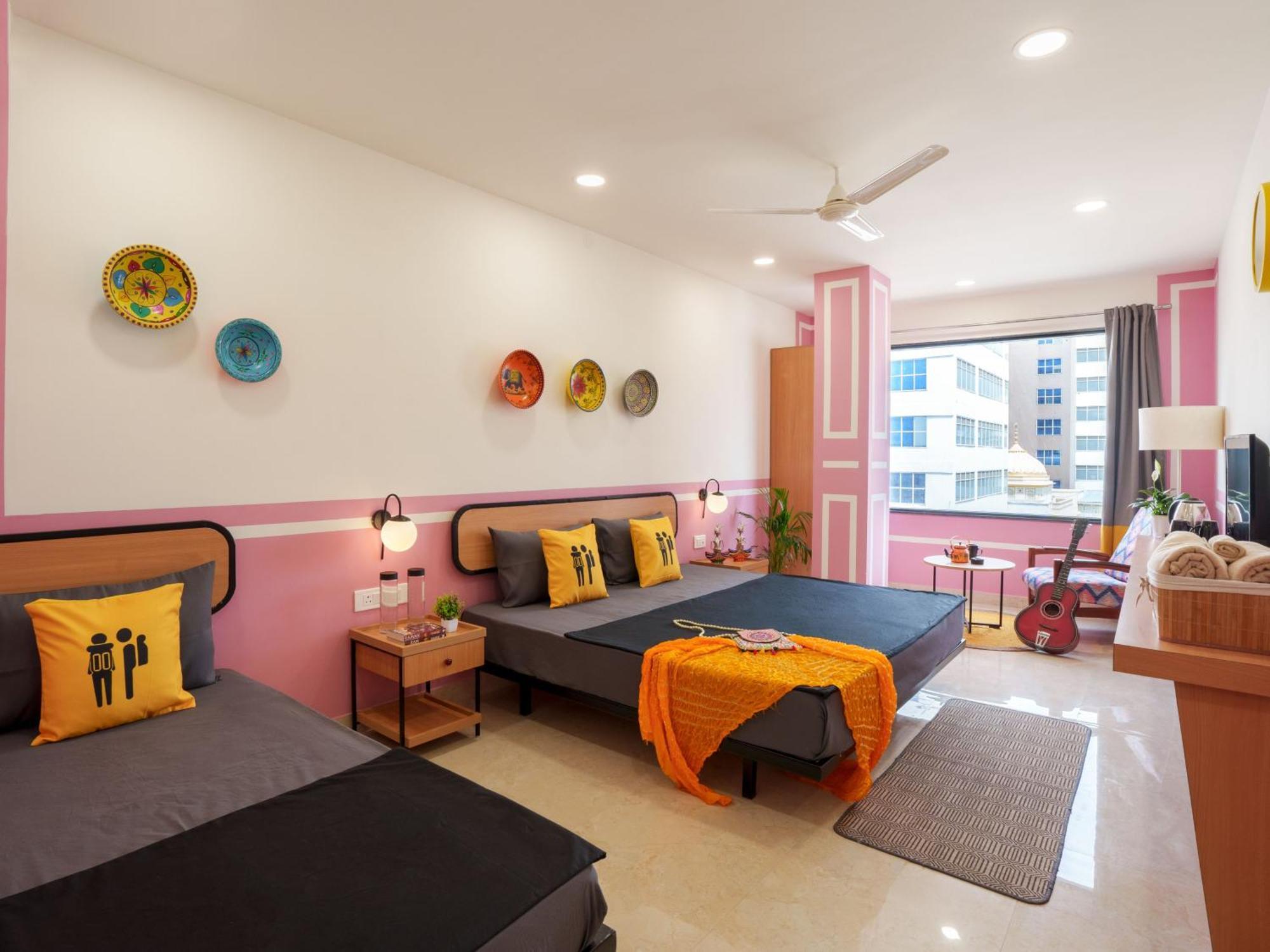 The Hosteller Jaipur, Mi Road Екстериор снимка